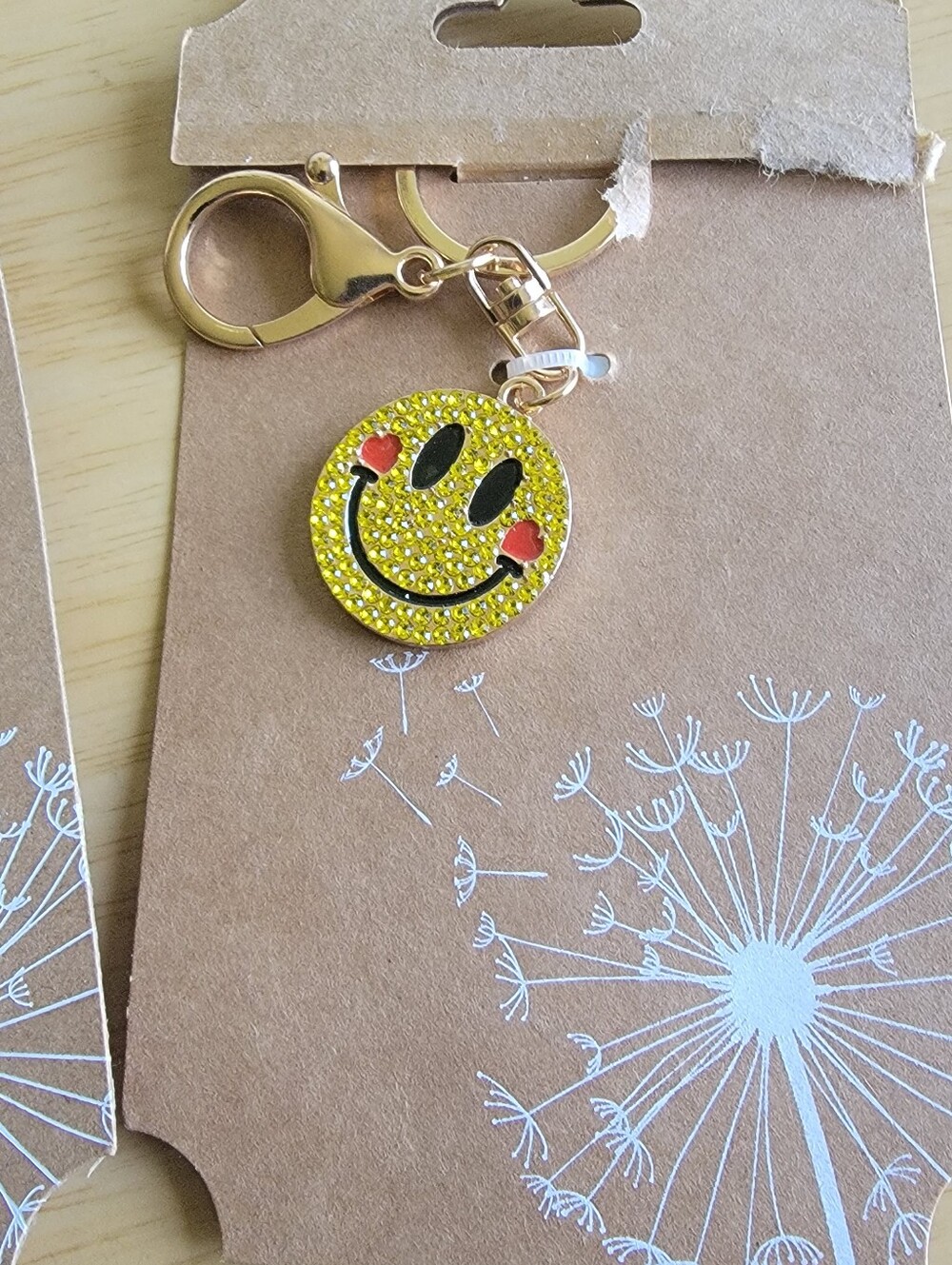 CBOCS Keychain Bundle with Blue Horse, Cherries , and Smiley Face - Picture 4 of 6